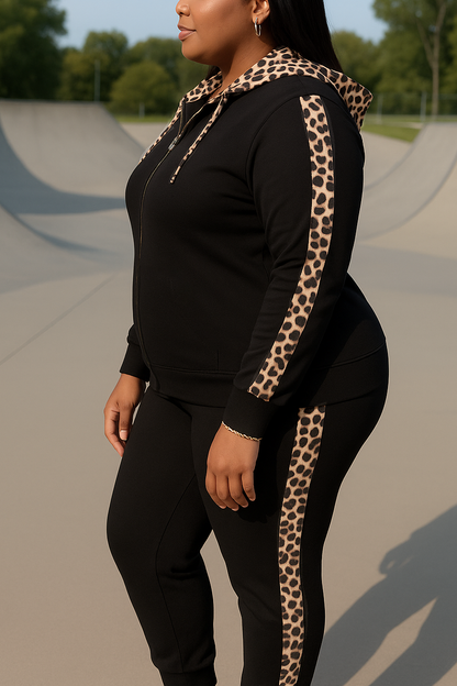 Nikki Plus Size Jogger Set