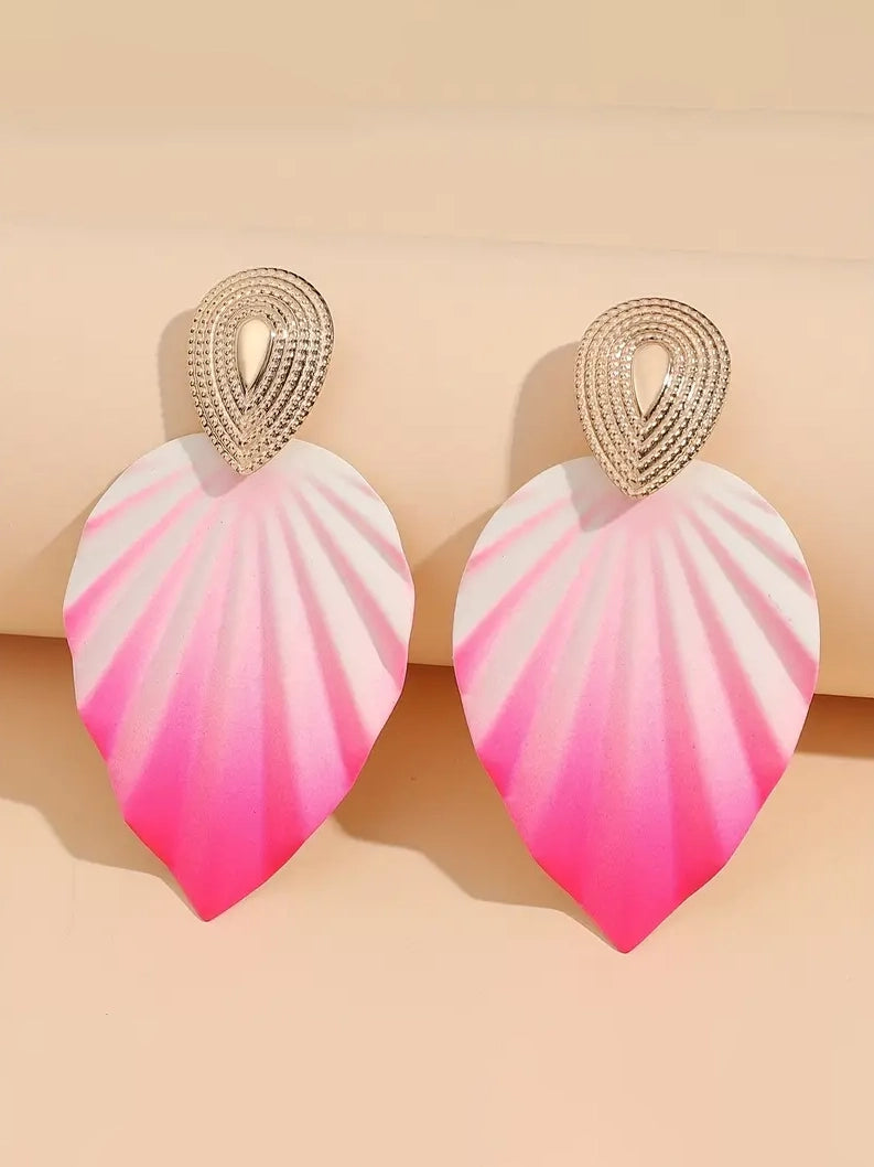 Vintage Leaf Shape Earrings