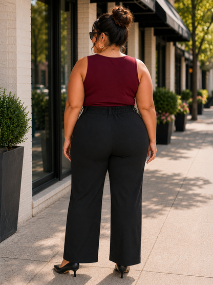 The Essential Plus Size Dress Pants