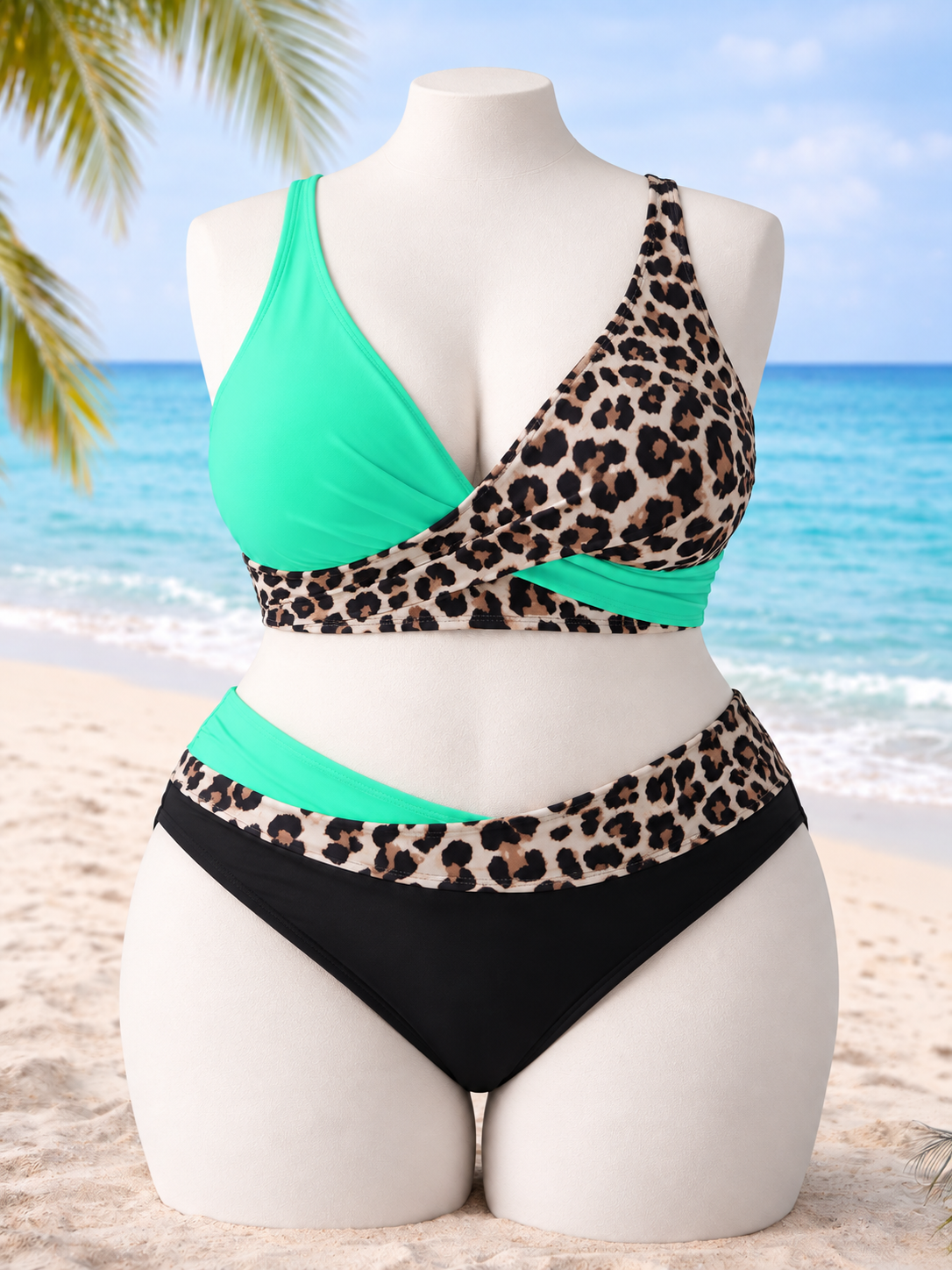 Summer Fun Two Piece Plus Size Bathing Suit