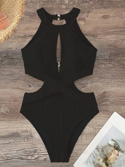 Beatrice Plus Size Monokini Swimsuit