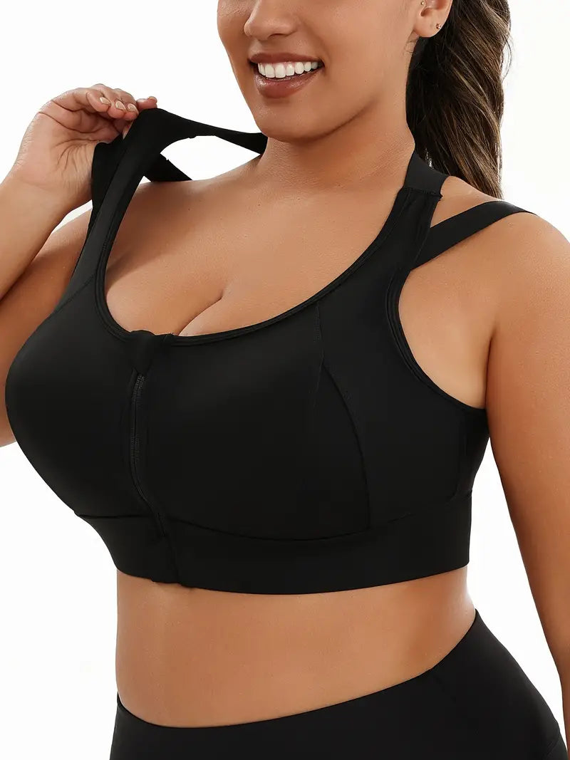 Calla Plus Size Sports Bra by Run Free by Vee