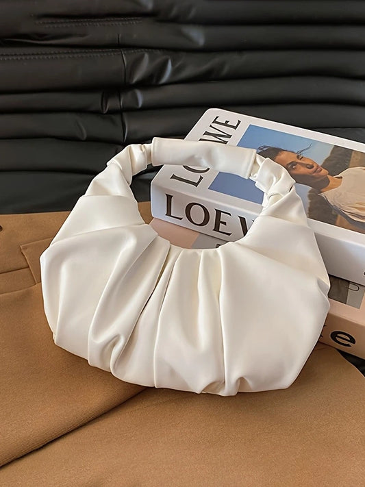 Chic Pleated Hand Held Purse