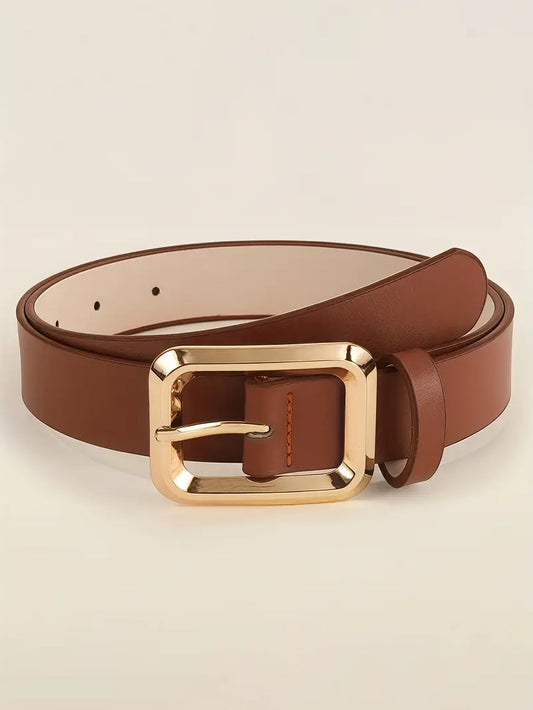 Square Buckle Plus Size Belt