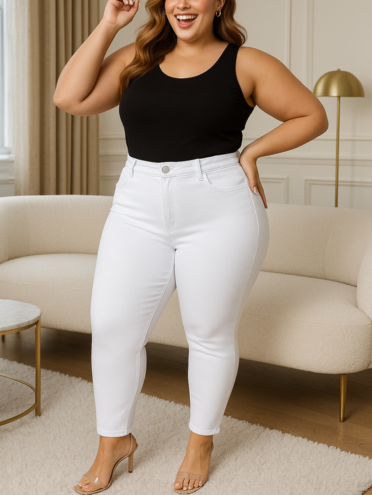 Kennedy Plus Size Skinny Ankle Jeans