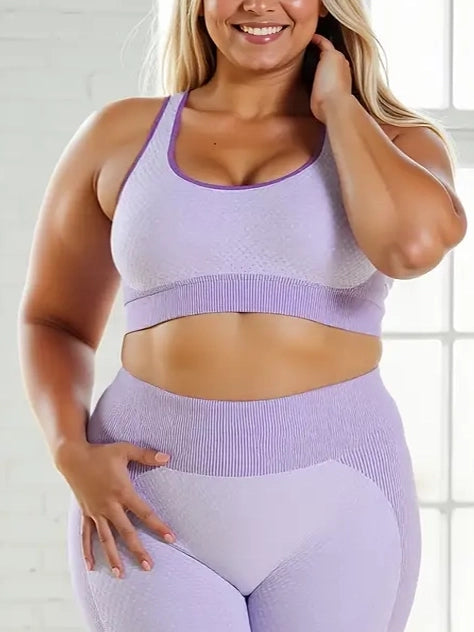 Azelea Plus Size Sports Bra by Run Free by Vee