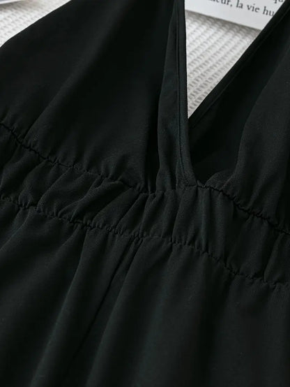 Nevel Plus Size Wide Leg Jumpsuit