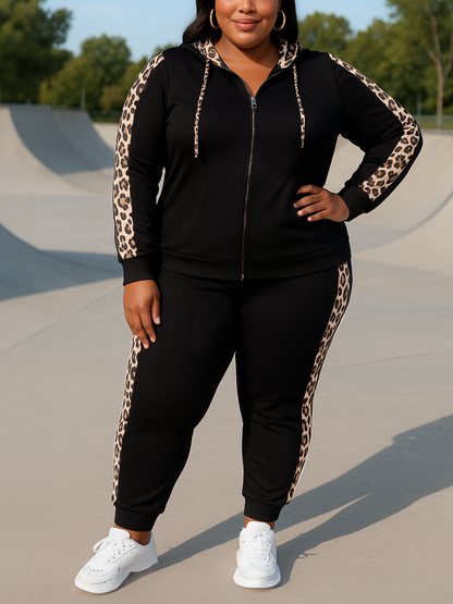 Nikki Plus Size Jogger Set