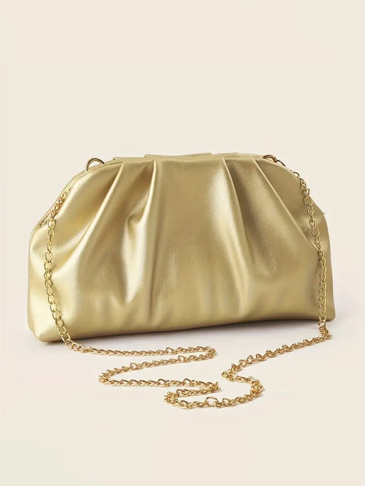 Pleated Evening Clutch
