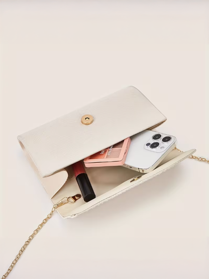 Pleated Evening Clutch, clutch, alternate view