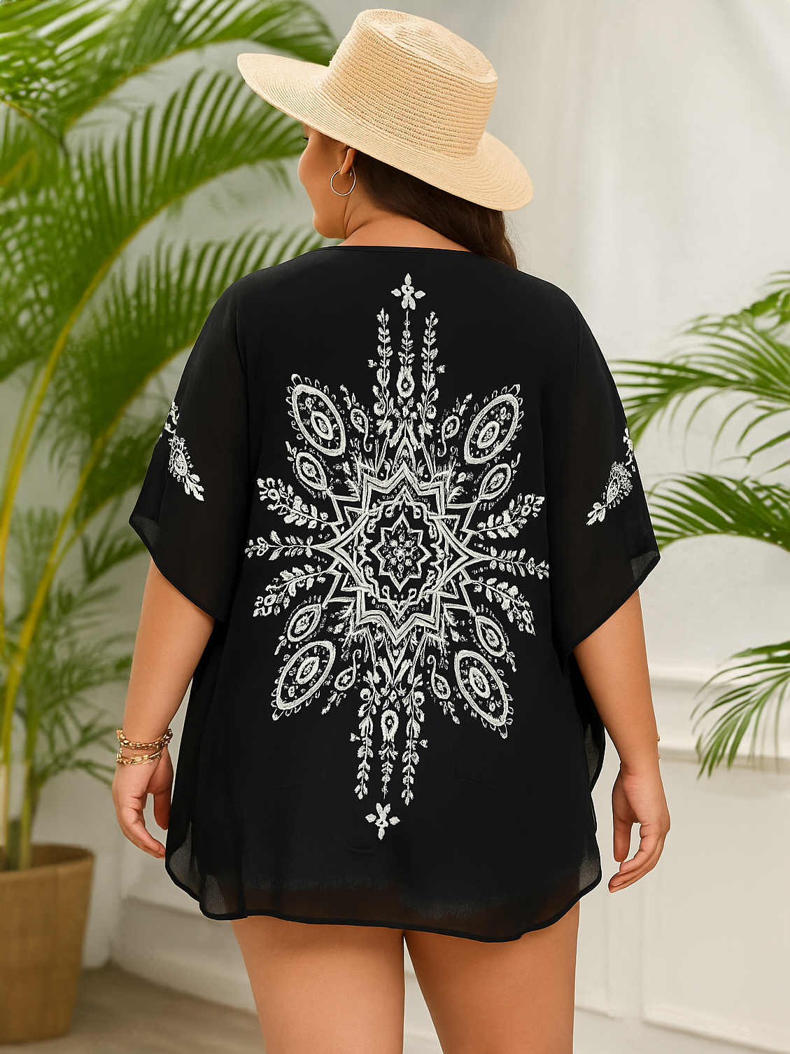 Sadonna Plus Size Kimono