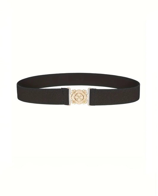 Medium Width Plus Size Elastic Belt