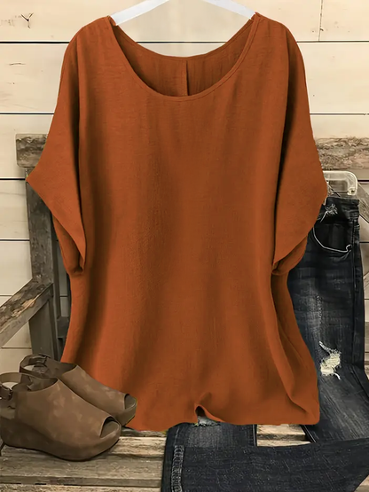 Val Casual Fit Plus Size Top