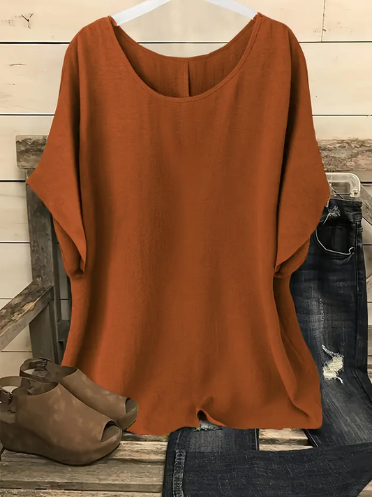 Val Casual Fit Plus Size Top