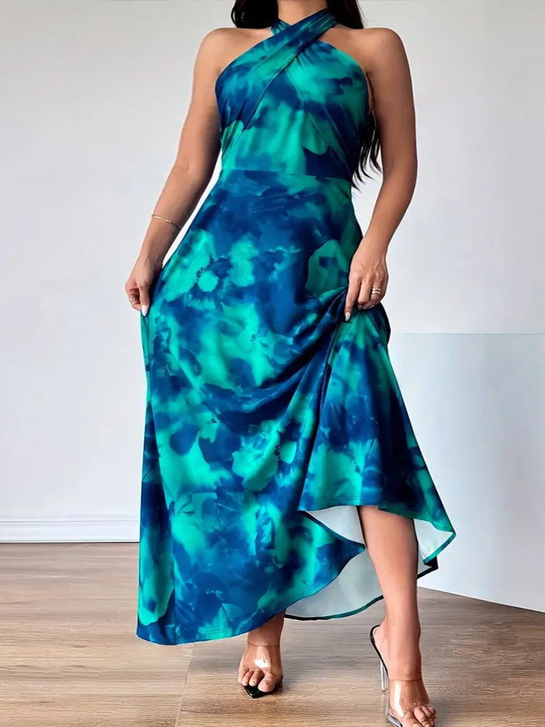 Vanessa Plus Size Halter Dress