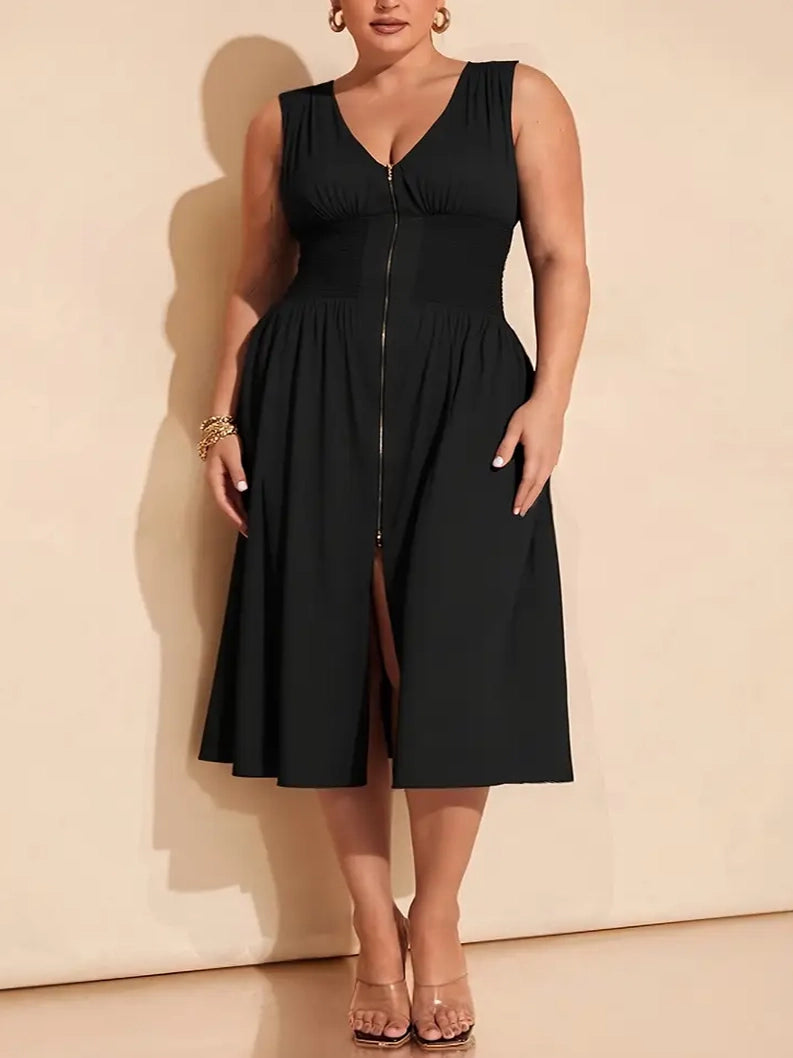 Veronique Plus Size Cocktail Dress