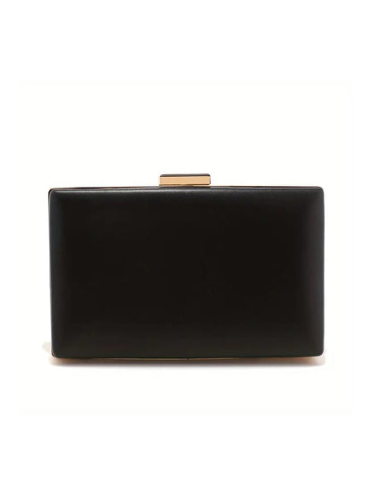 Elegant Floral Appliqué Clutch