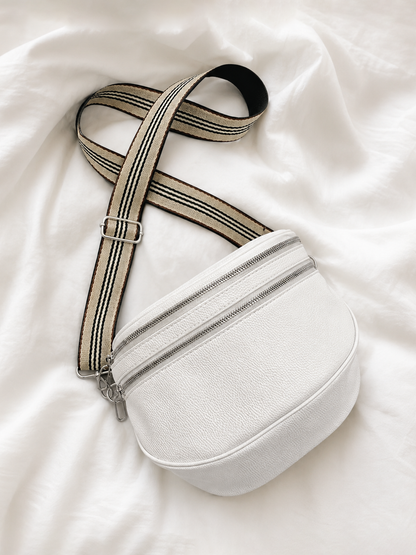 Urban Fanny Pack Crossbody Bag in White
