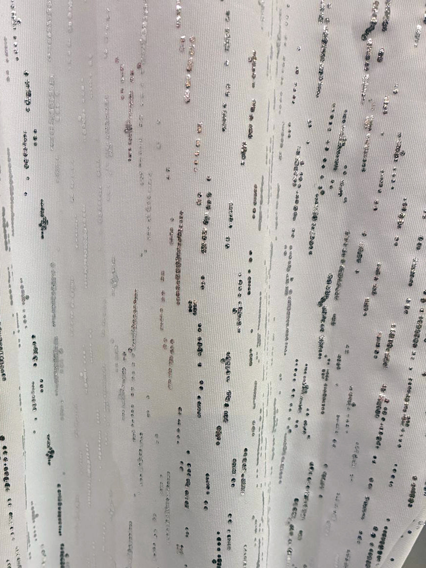 Savvy Silver Splatter Plus Size Leggings