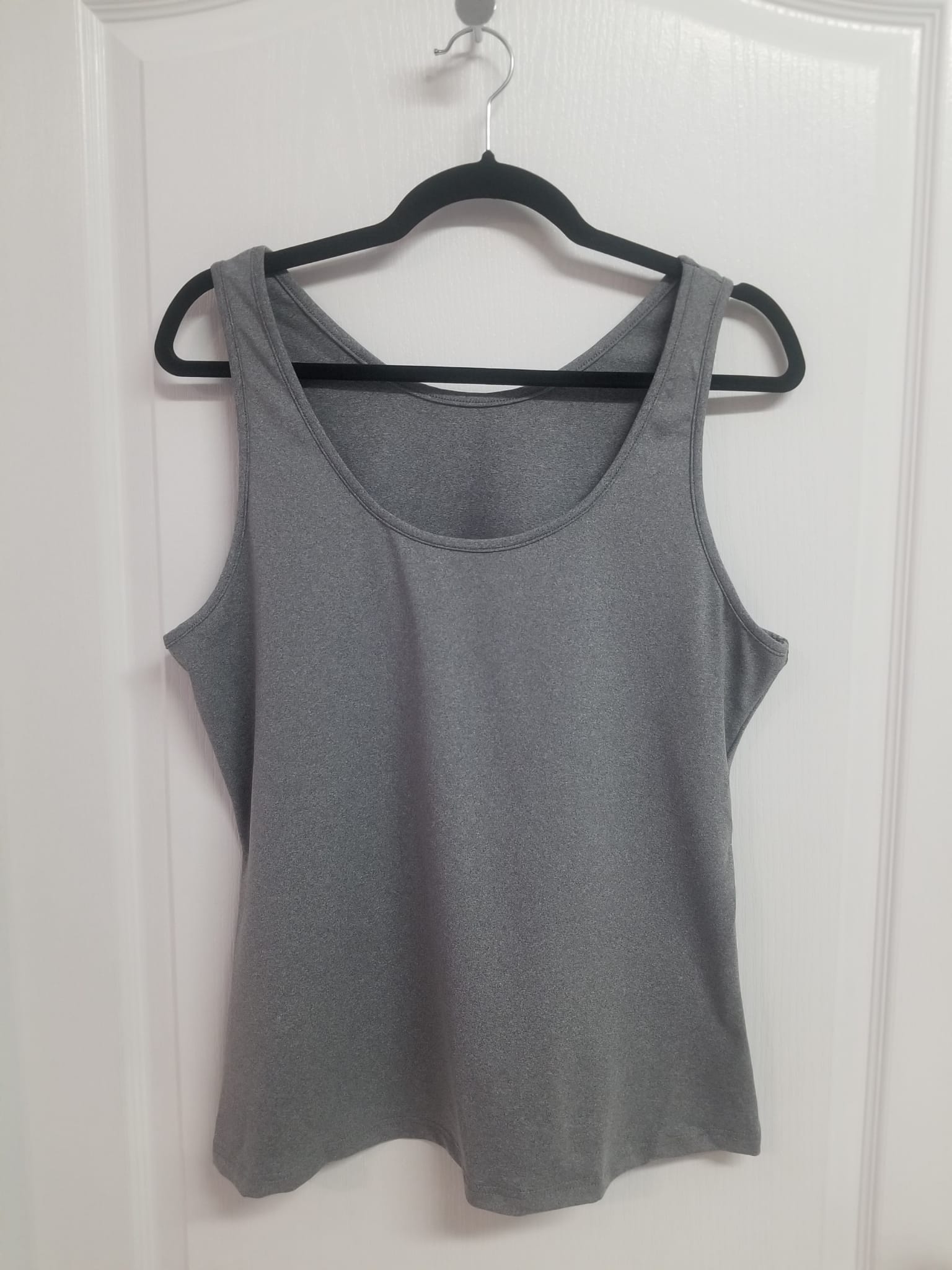Zia Plus Size Tank Top by Run Free by Vee, plus size tank top, detail view