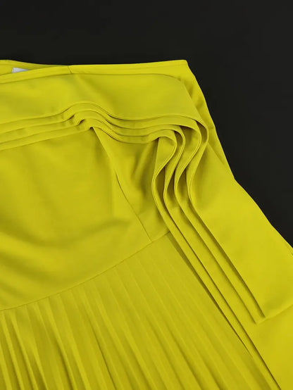 Zuri Plus Size Cocktail Dress in Wasabi